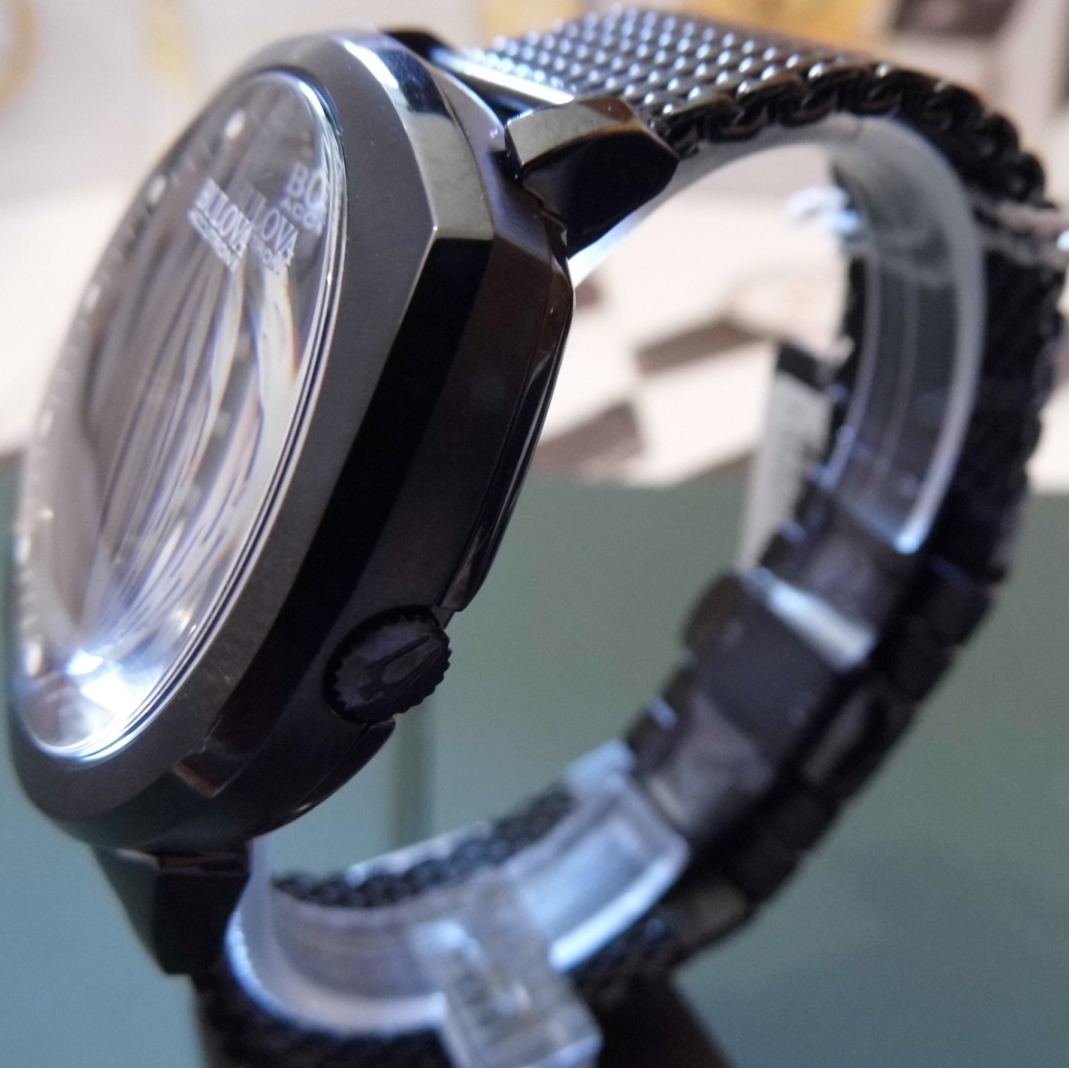 Bulova Accutron II Alpha, Black Dial, Black Case & Bracelet