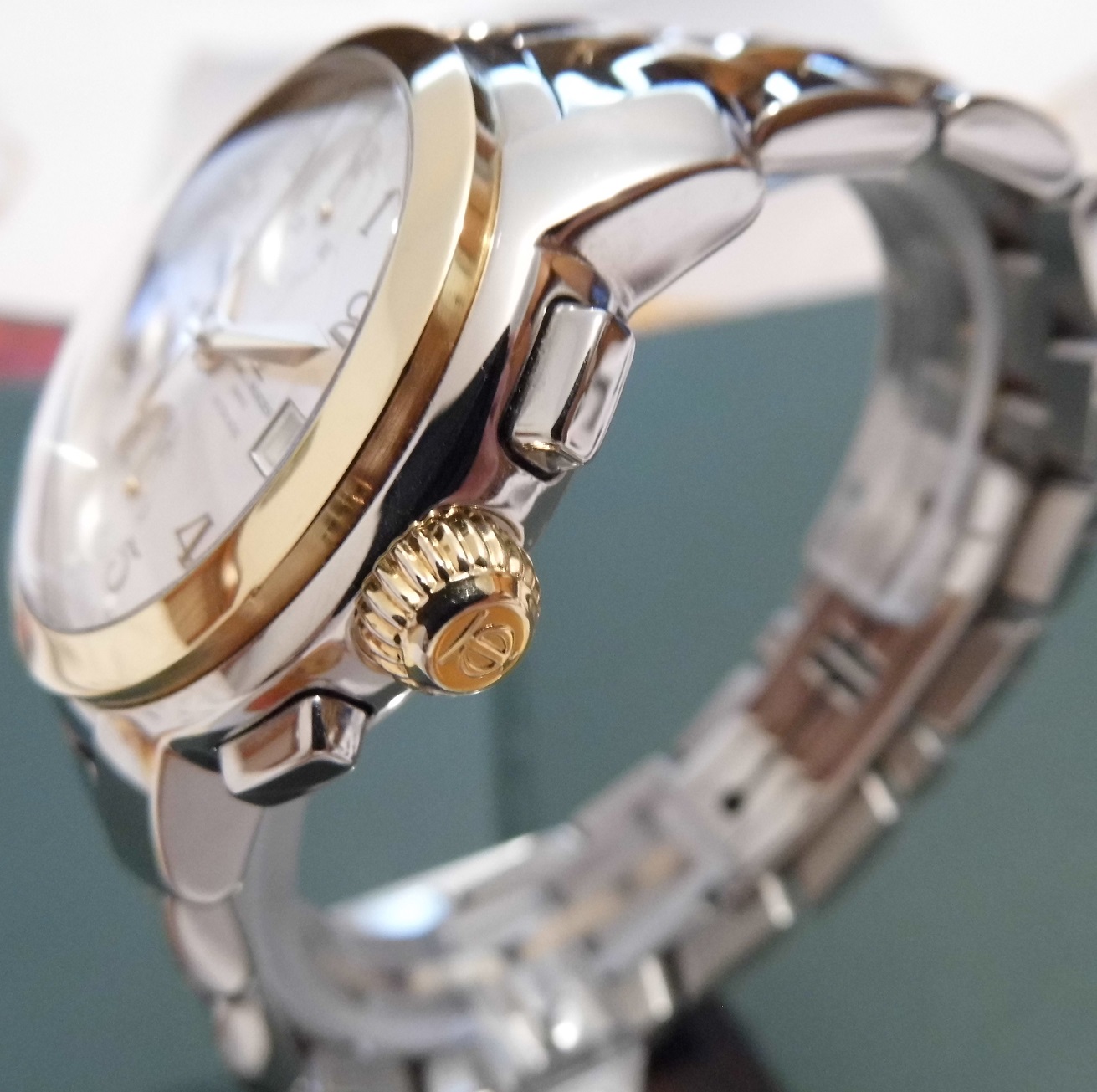 Baume & Mercier Capeland Chronograph, Sliver Dial, Bracelet