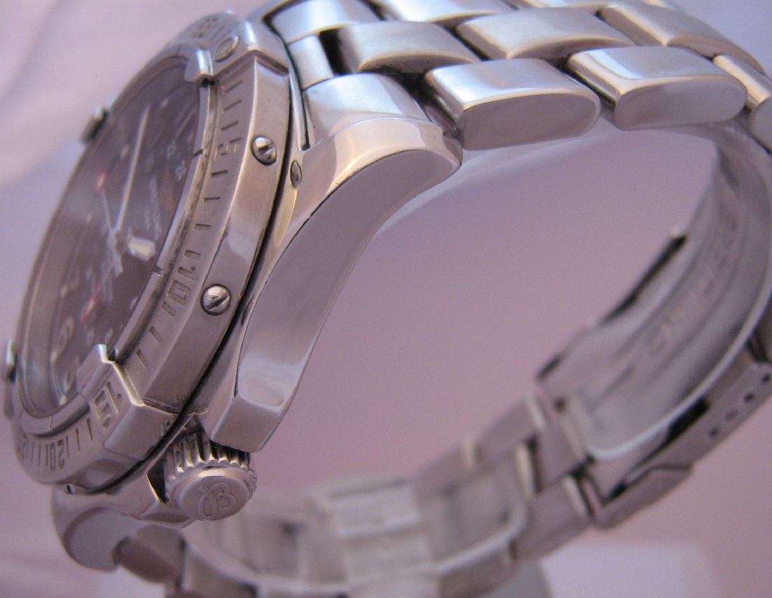 Breitling Colt GMT, Black Dial With Steel Bracelet