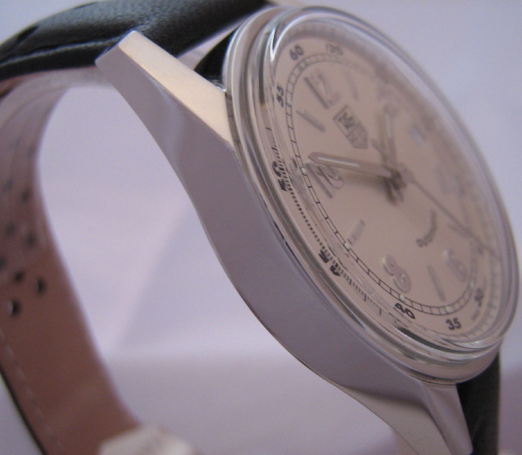 Tag Heuer Carrera Classic, Silver Dial, Leather Strap