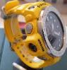Casio G Shock Gulfmaster, Black Dial, Yellow Strap