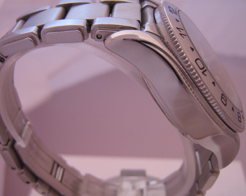 Eterna Pininfarina Chronograph, Blue Dial, Steel Bracelet