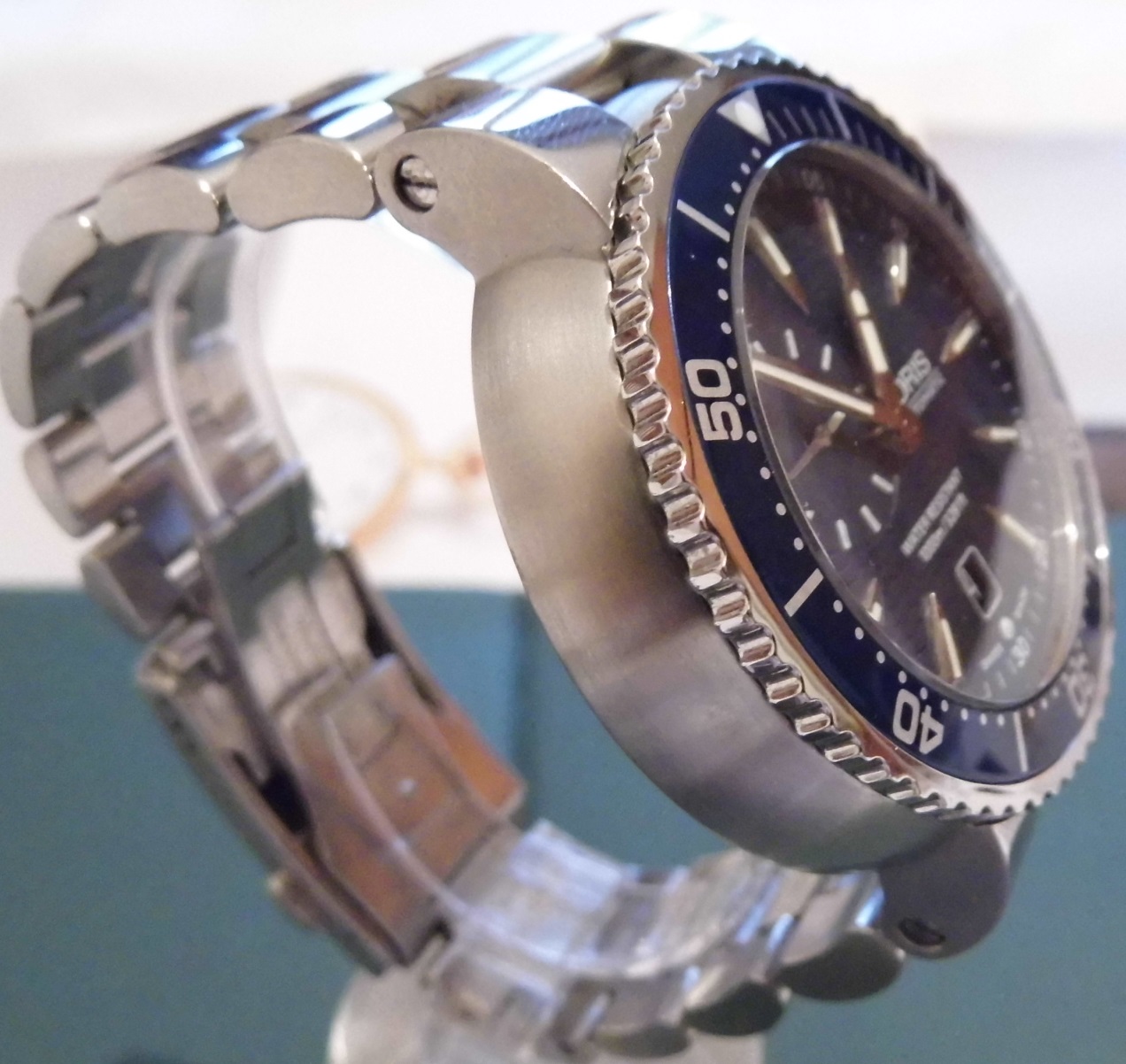 Oris Divers Small Seconds, Blue Dial, Steel Bracelet