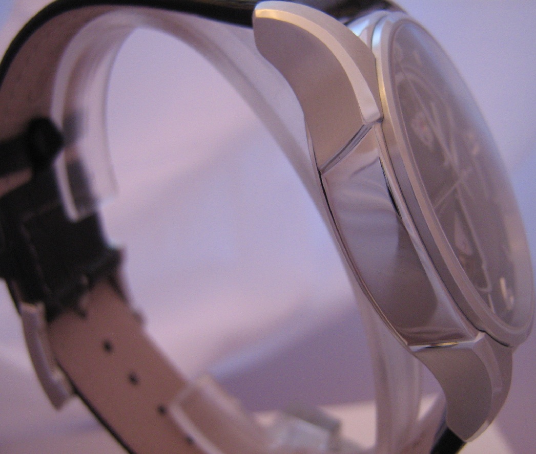 Hamilton Jazzmaster Open Heart Automatic, Black Dial, Leather Strap