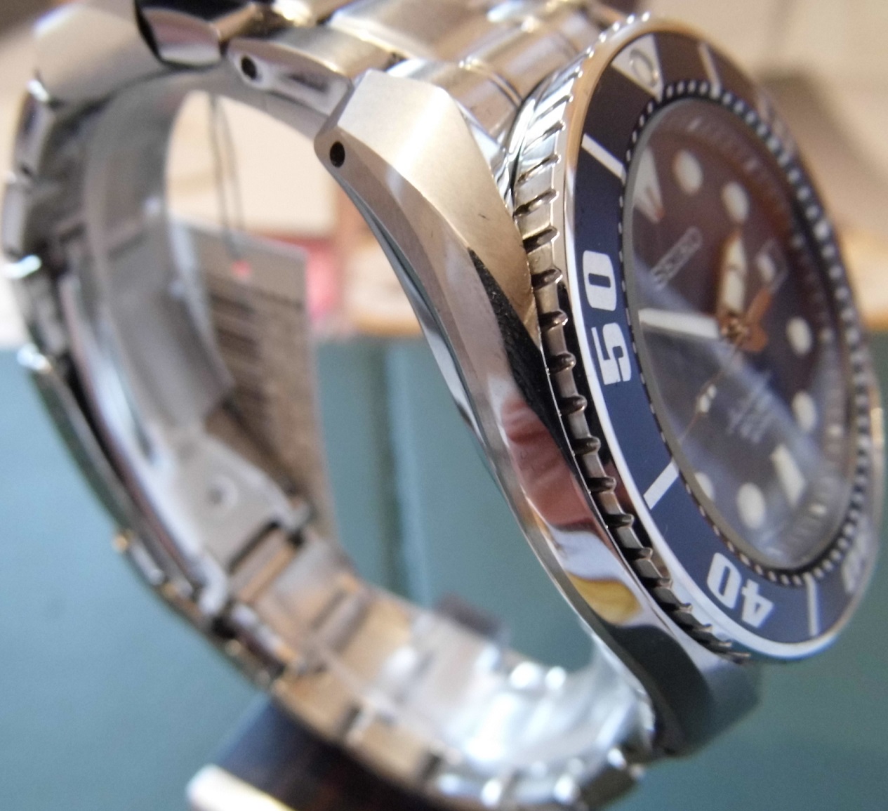 Seiko Scuba Prospex Sumo, Blue Dial, Steel Bracelet