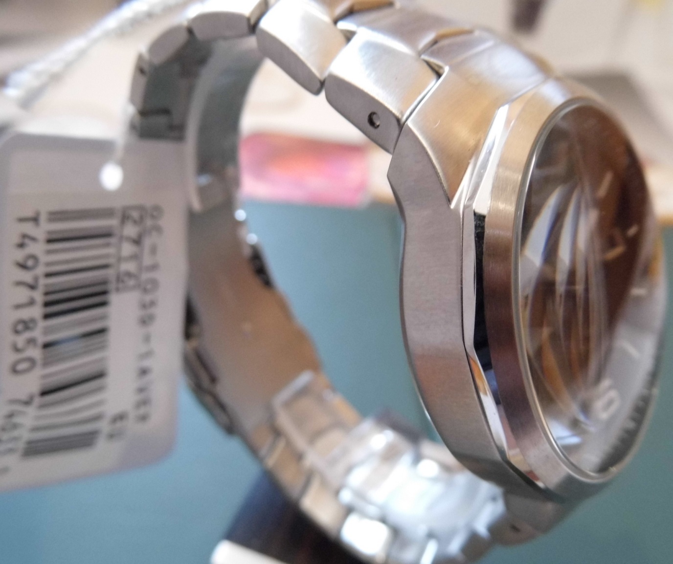 Casio Oceanus, Black Dial, Stainless Steel Bracelet