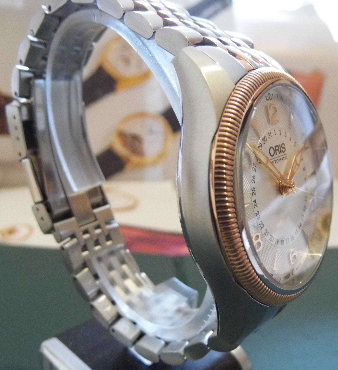 Oris Big Crown Pointer Date, Silver Dial, Stainless Steel Bracelet