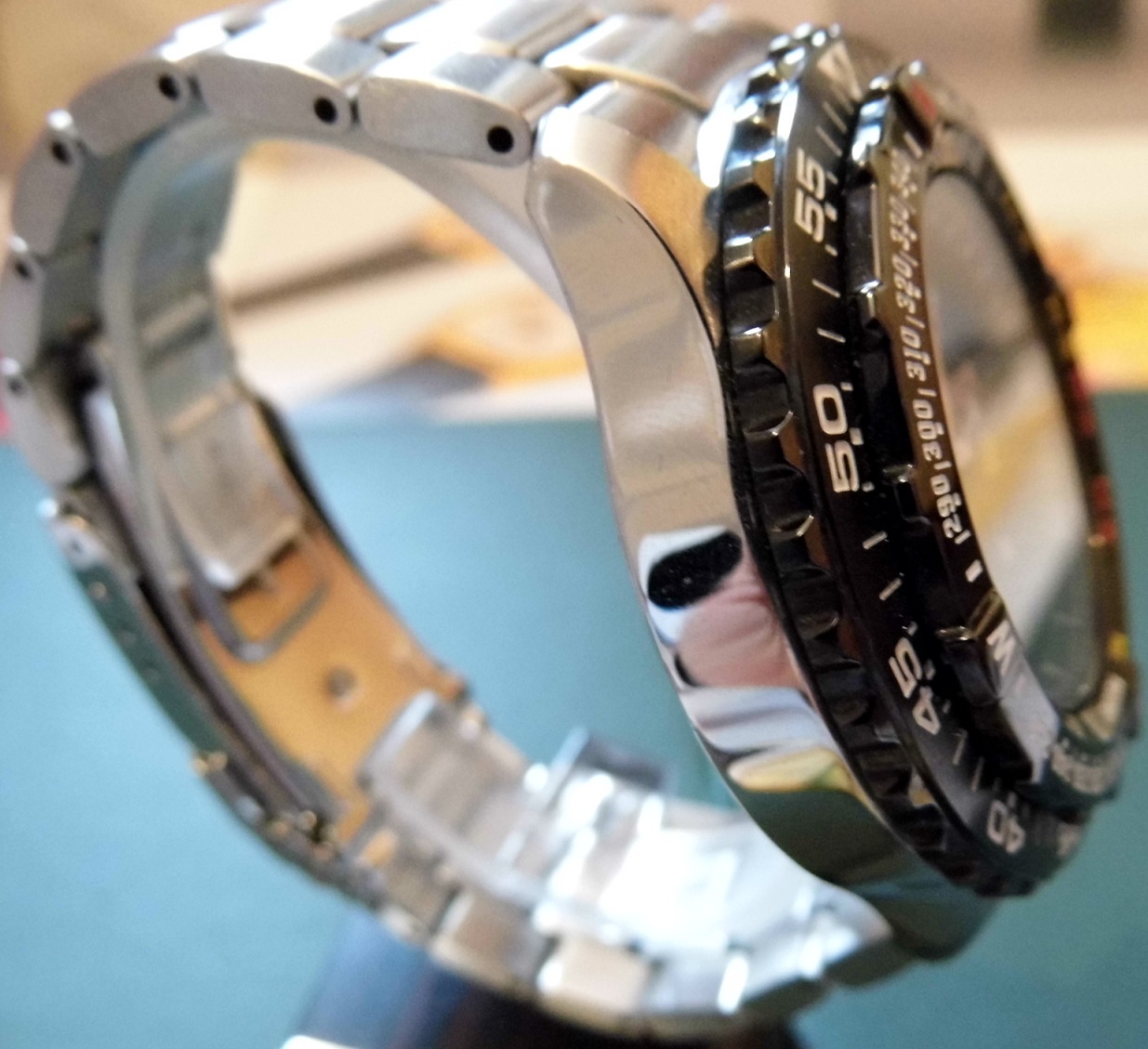 Seiko Kinetic Multifunction, Black Dial, Steel Bracelet