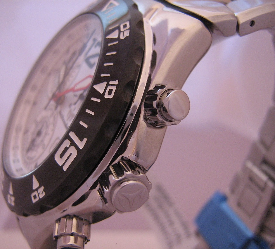 Technomarine Magnum Moonsun TMY, Silver Dial With Steel Bracelet