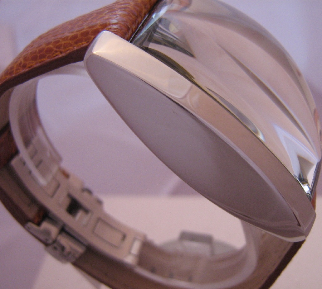 Locman Panorama Automatic, Silver Dial With Leather Strap