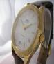 Oris Modern Classic Gold Watch, White Dial With Brown Leather Strap