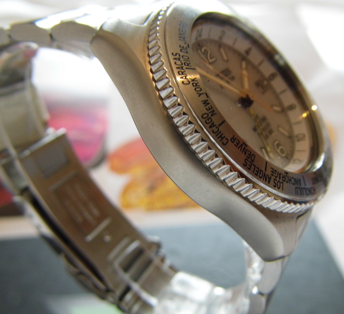 Citizen Eco Drive Promaster GMT, Silver Dial, Bracelet