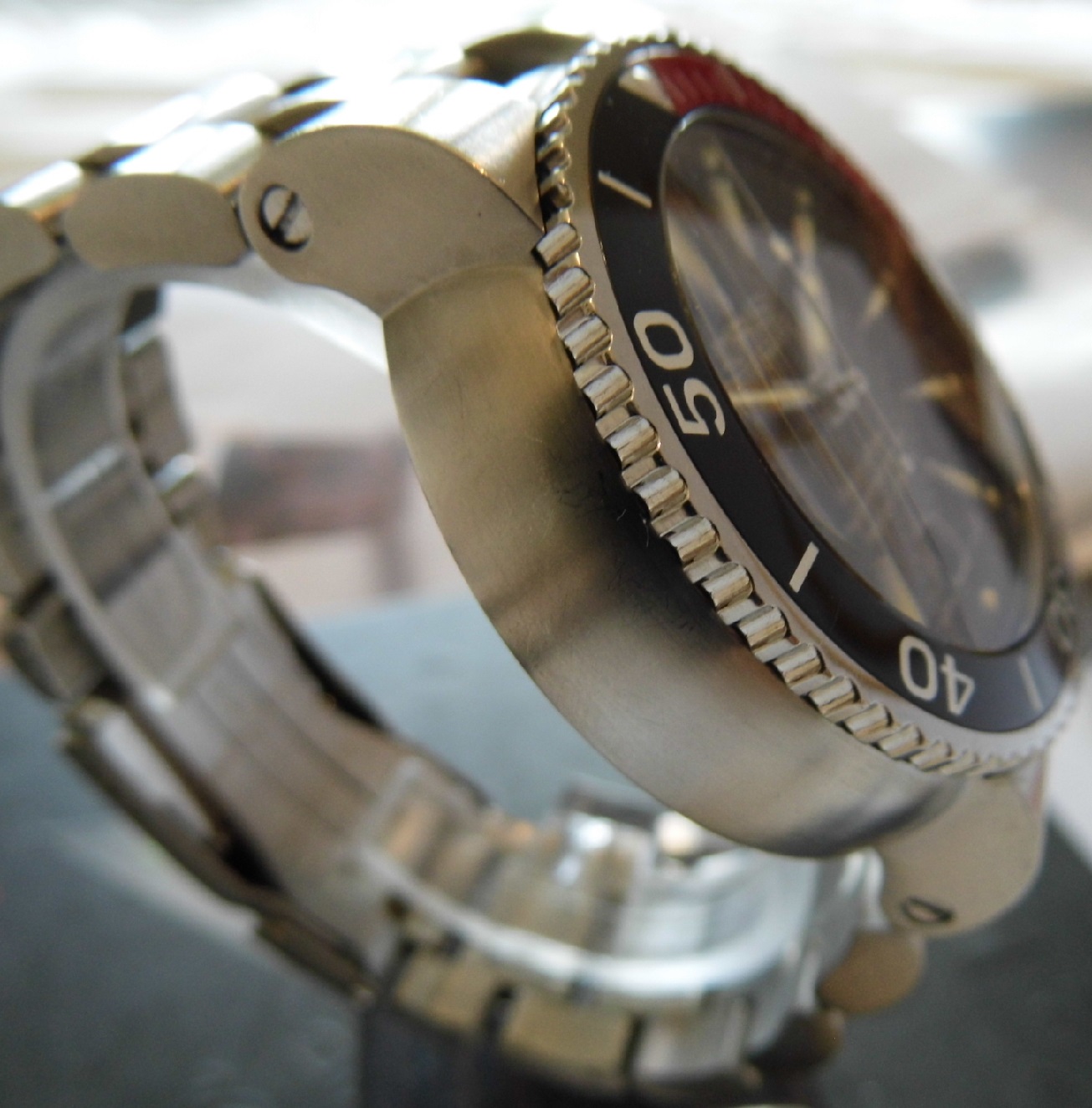 Oris TT1 Divers Titanium, Black Dial, Titanium Bracelet