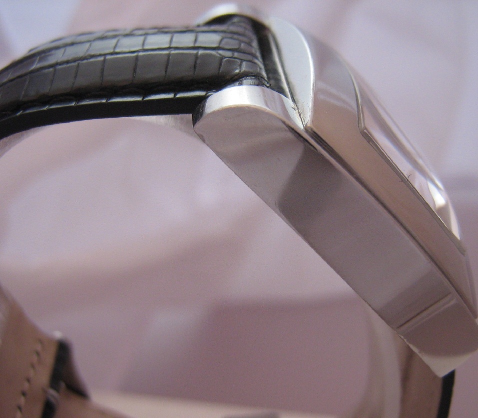 Baume & Mercier Hampton City, Silver Dial, Brown Strap