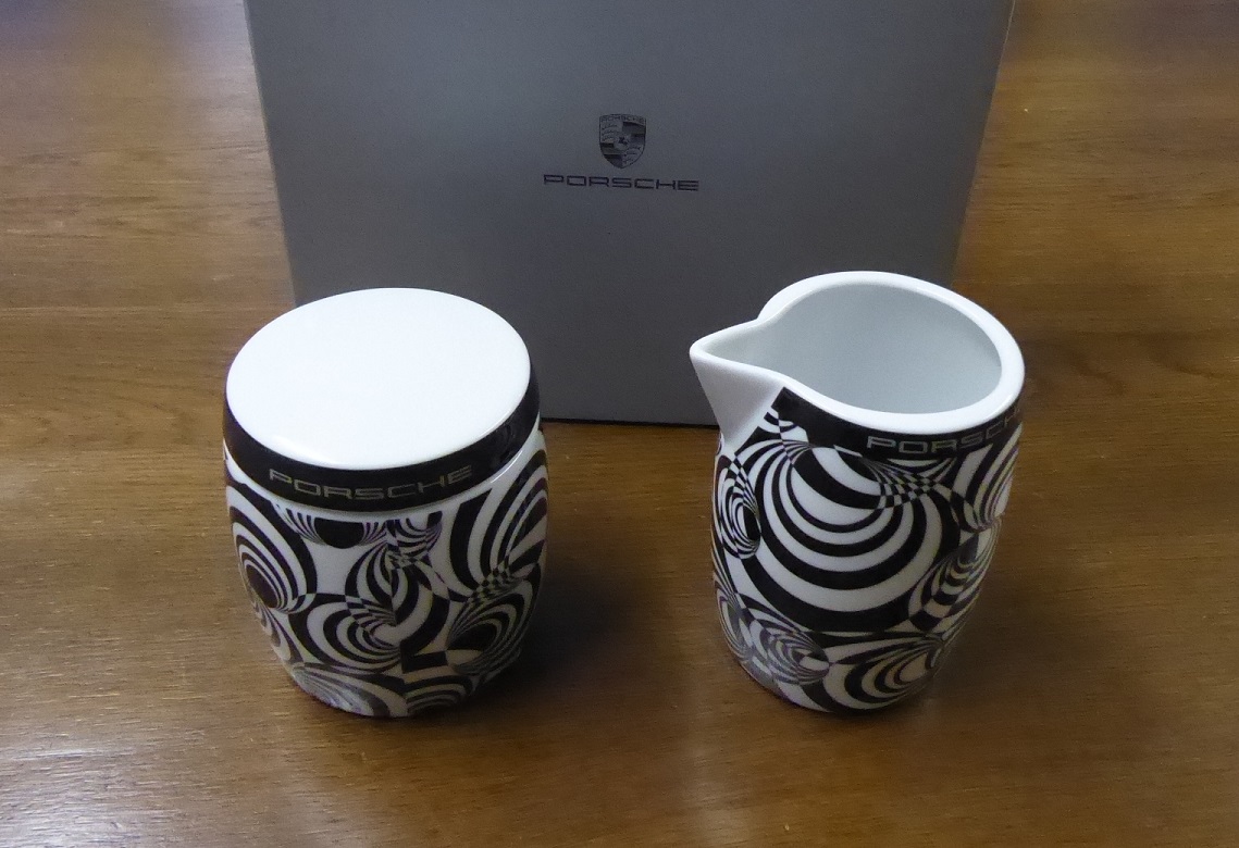 Porsche Le Mans 919 Hybrid Prototype Milk & Sugar Set