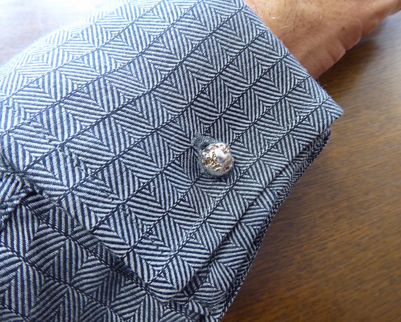 Tiffany & Co Aeroplane & Globe Sterling Silver Cufflinks