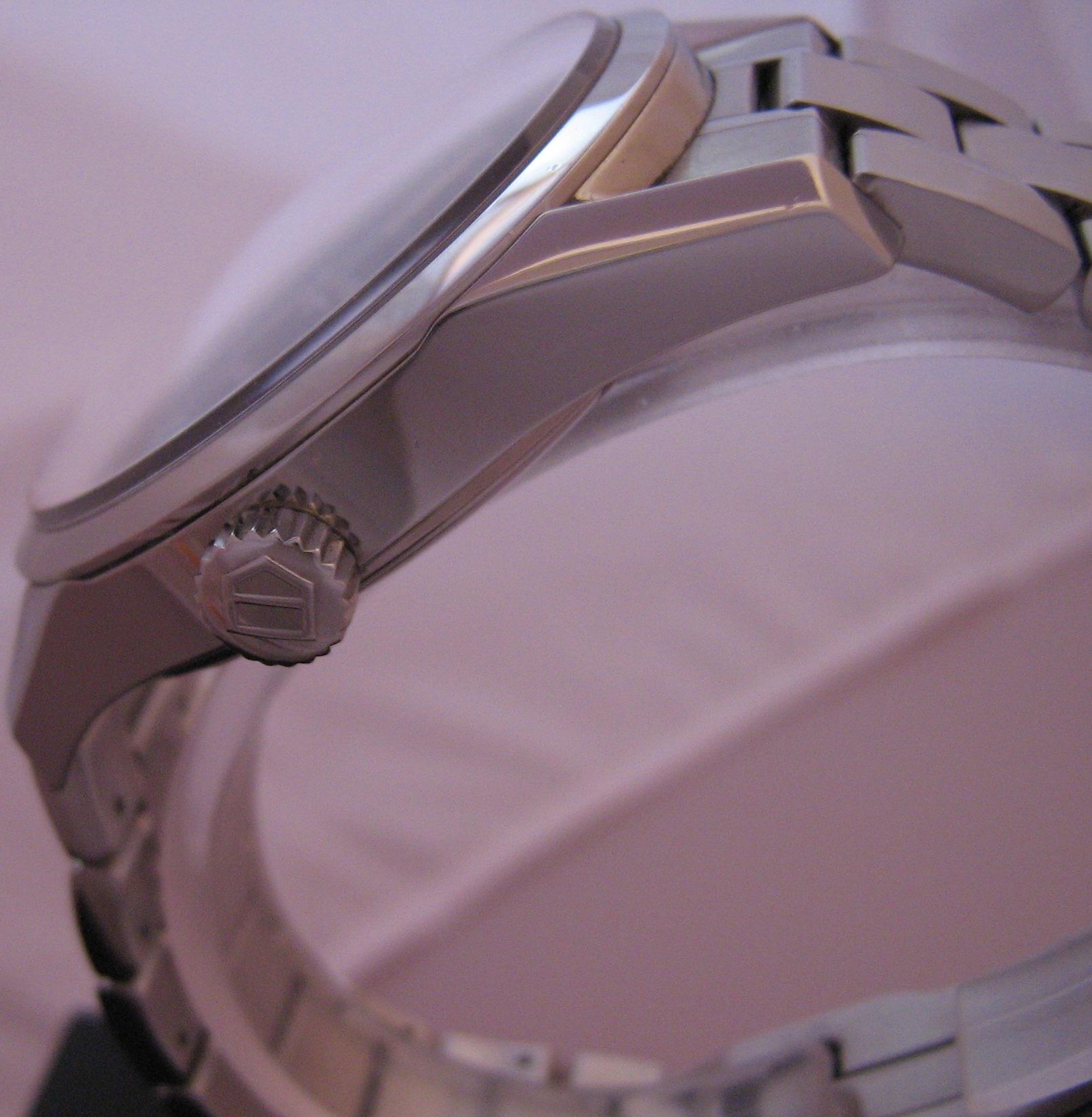 Tag Heuer Carrera Automatic Watch, Black Dial With Stainless Steel Bracelet