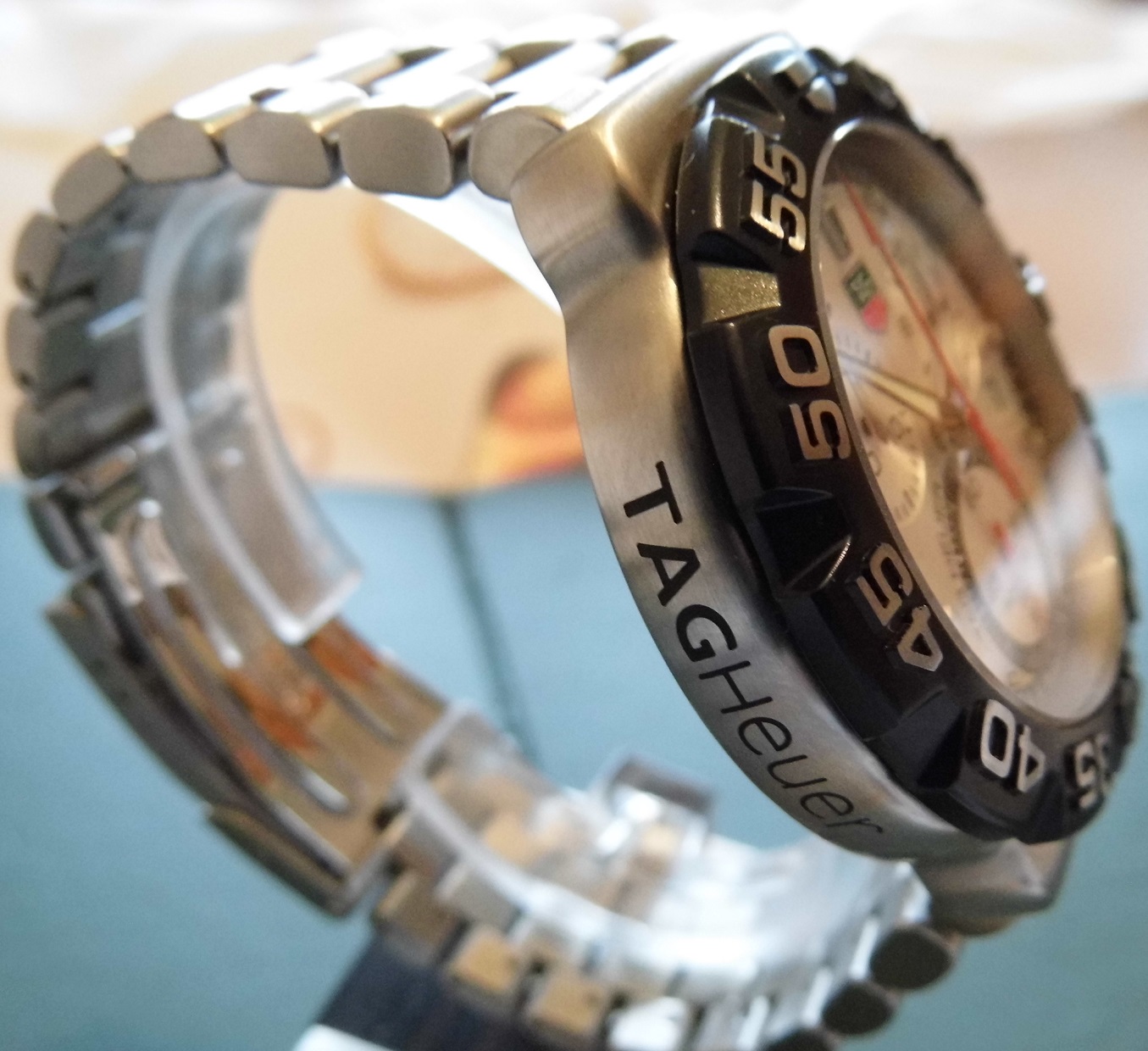 Tag Heuer Formula 1 Chronograph, Silver Dial, Bracelet