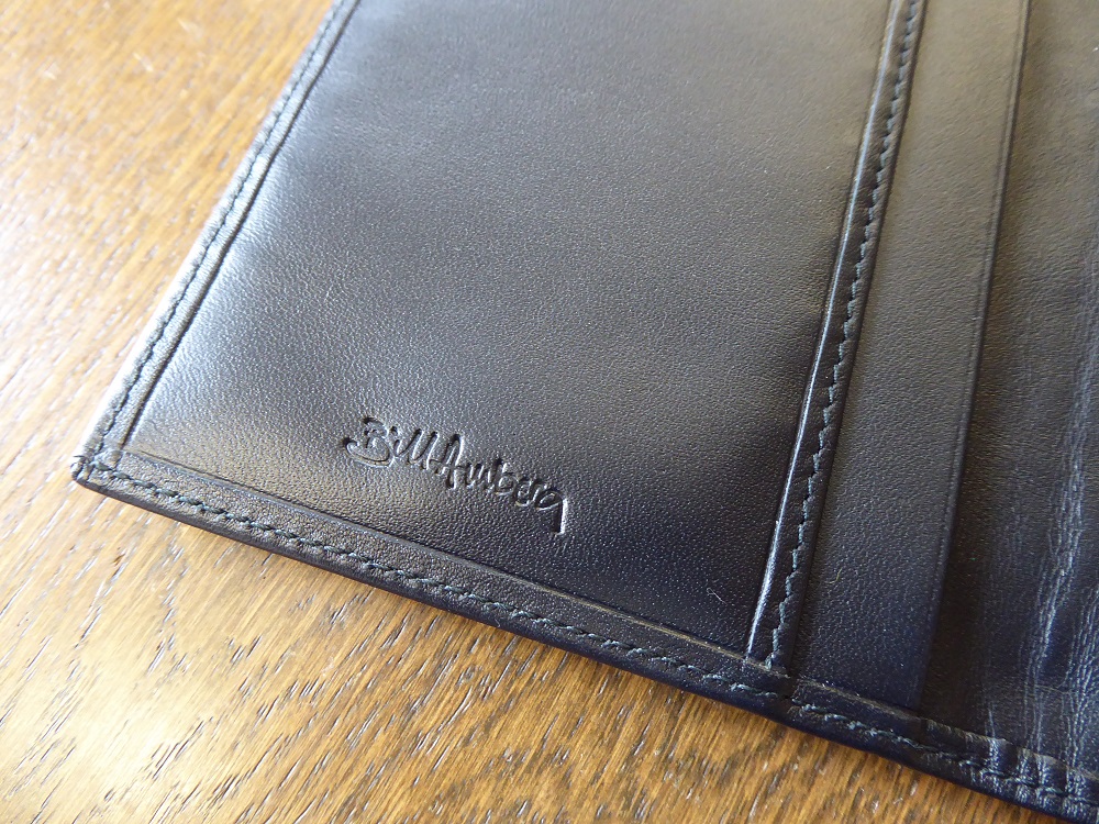 Bill Amberg Leather Long Coat Wallet