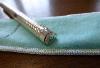 A Tiffany & Co Diamond Point Silver Ballpoint Pen 
