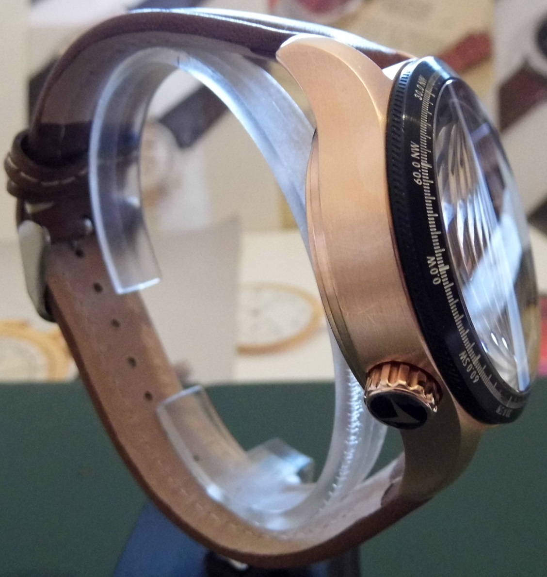 Hamilton Khaki Aviation X-Copter Chronograph, Black Dial, Leather Strap