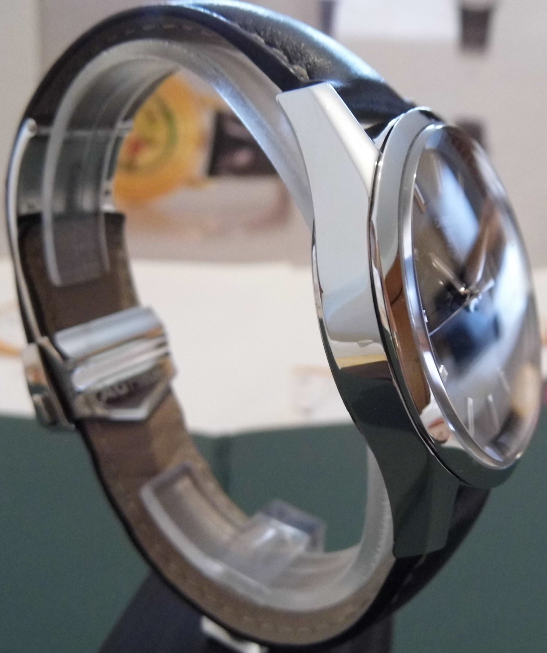 Tag Heuer Carrera Automatic, Black Dial, Leather Strap