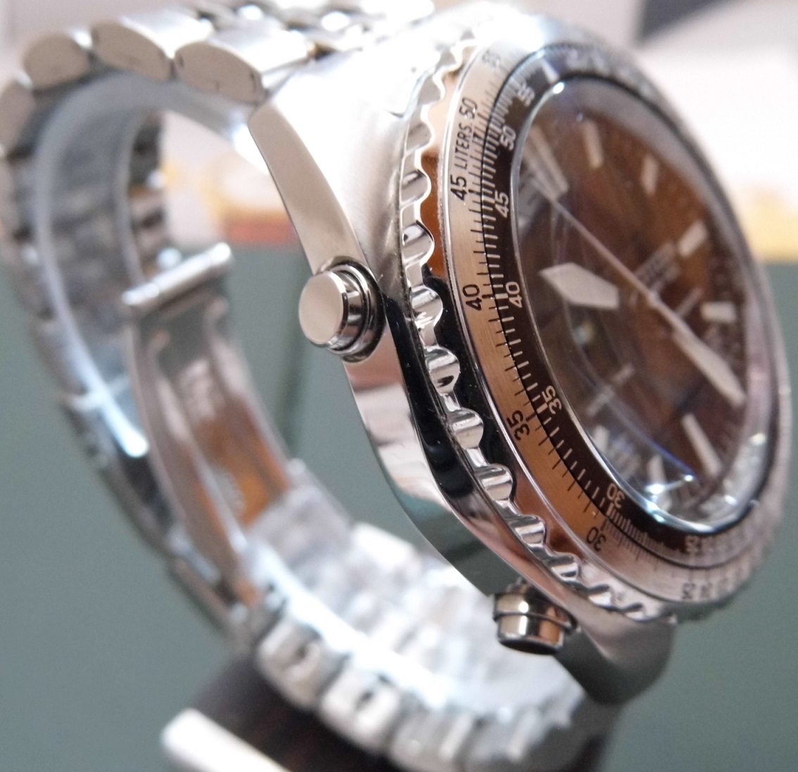 Citizen Wingman World Time, Black Dial, Bracelet