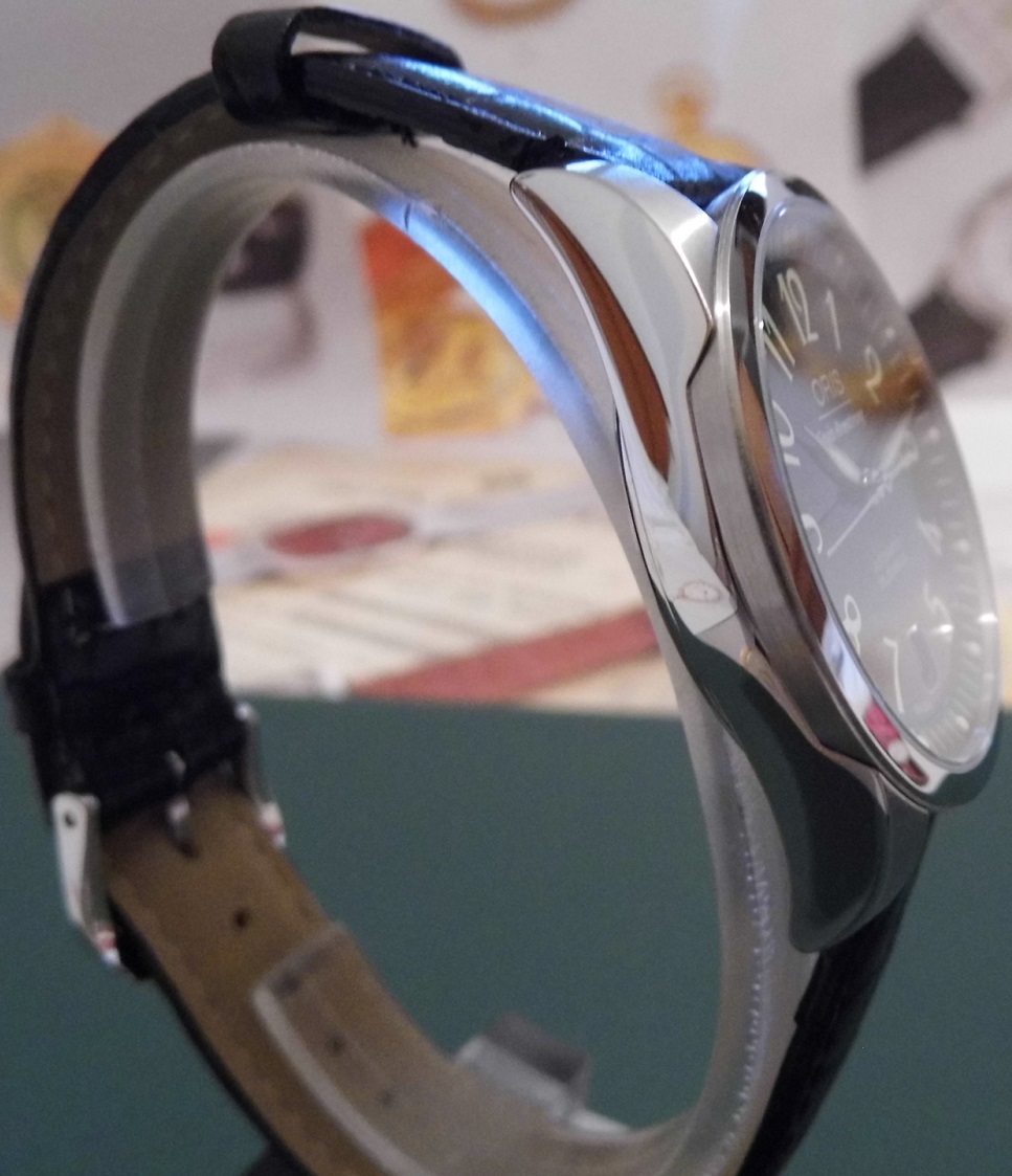 Oris Louis Armstrong Ltd Edition, Black Dial, Black Strap