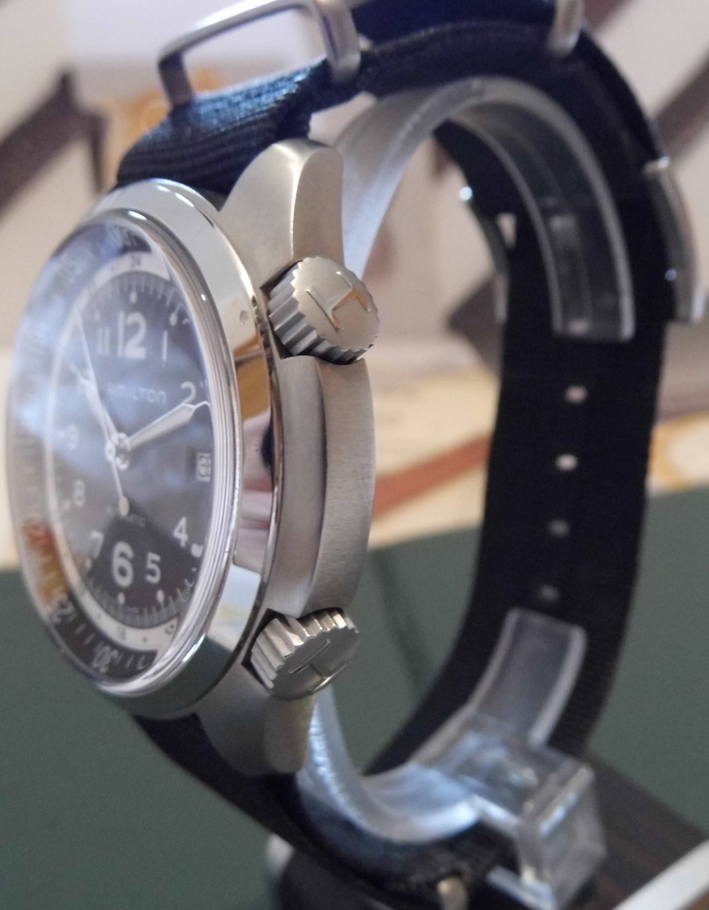 Hamilton Khaki Pilot Pioneer Auto, Black Dial, Strap & Bracelet