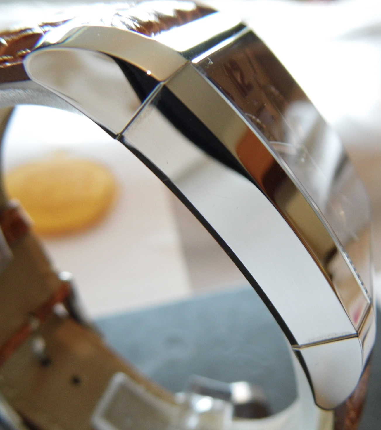 Lorenz Portoro Chronograph, Silver Dia, Leather Strap