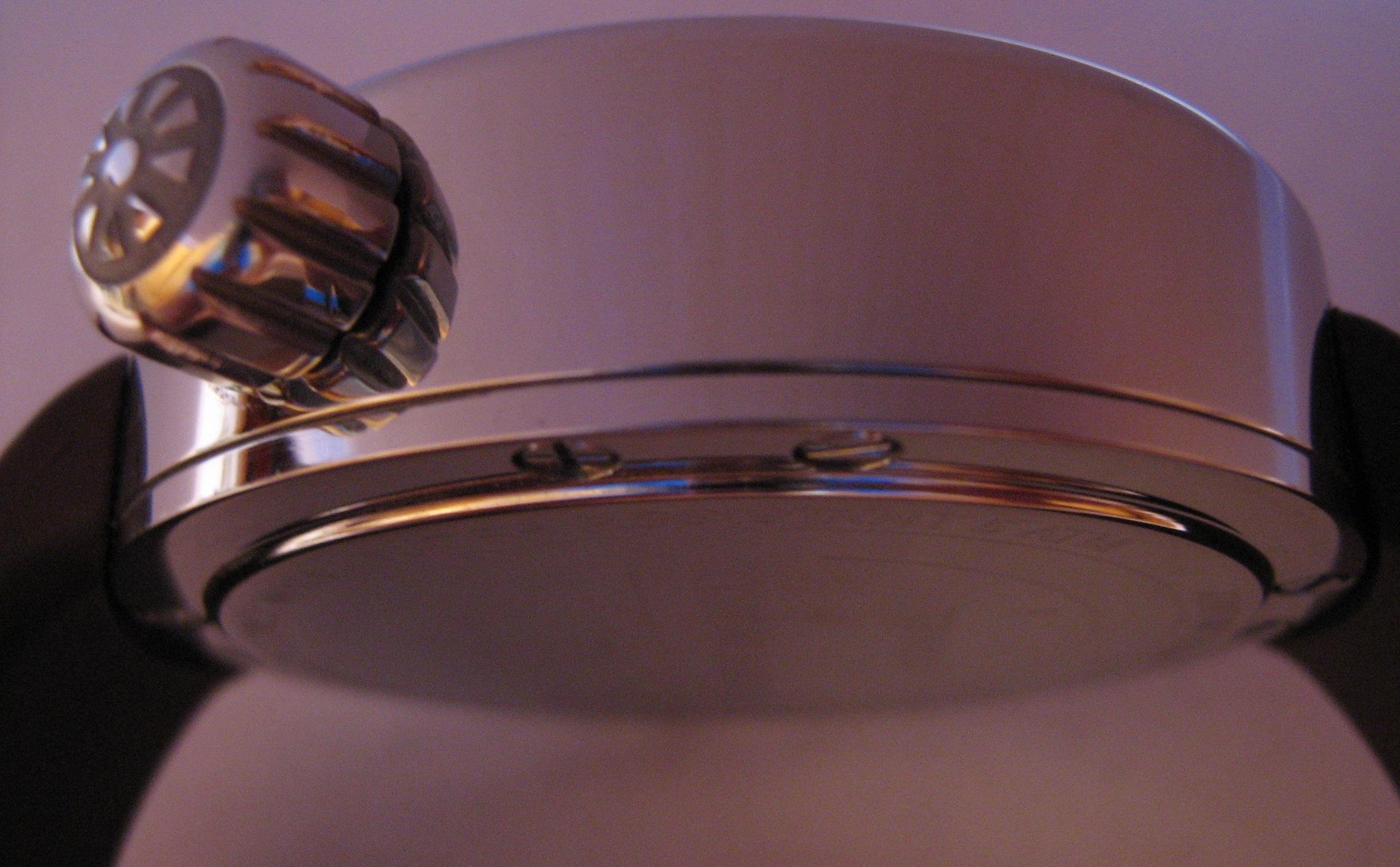 Giuliano Mazzuoli Manometro, White Dial, Rubber and Leather Straps