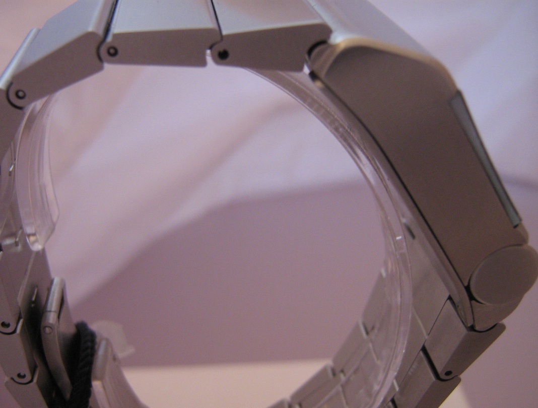 Ventura V-Tec Delta, Black Dial With Durinox Bracelet