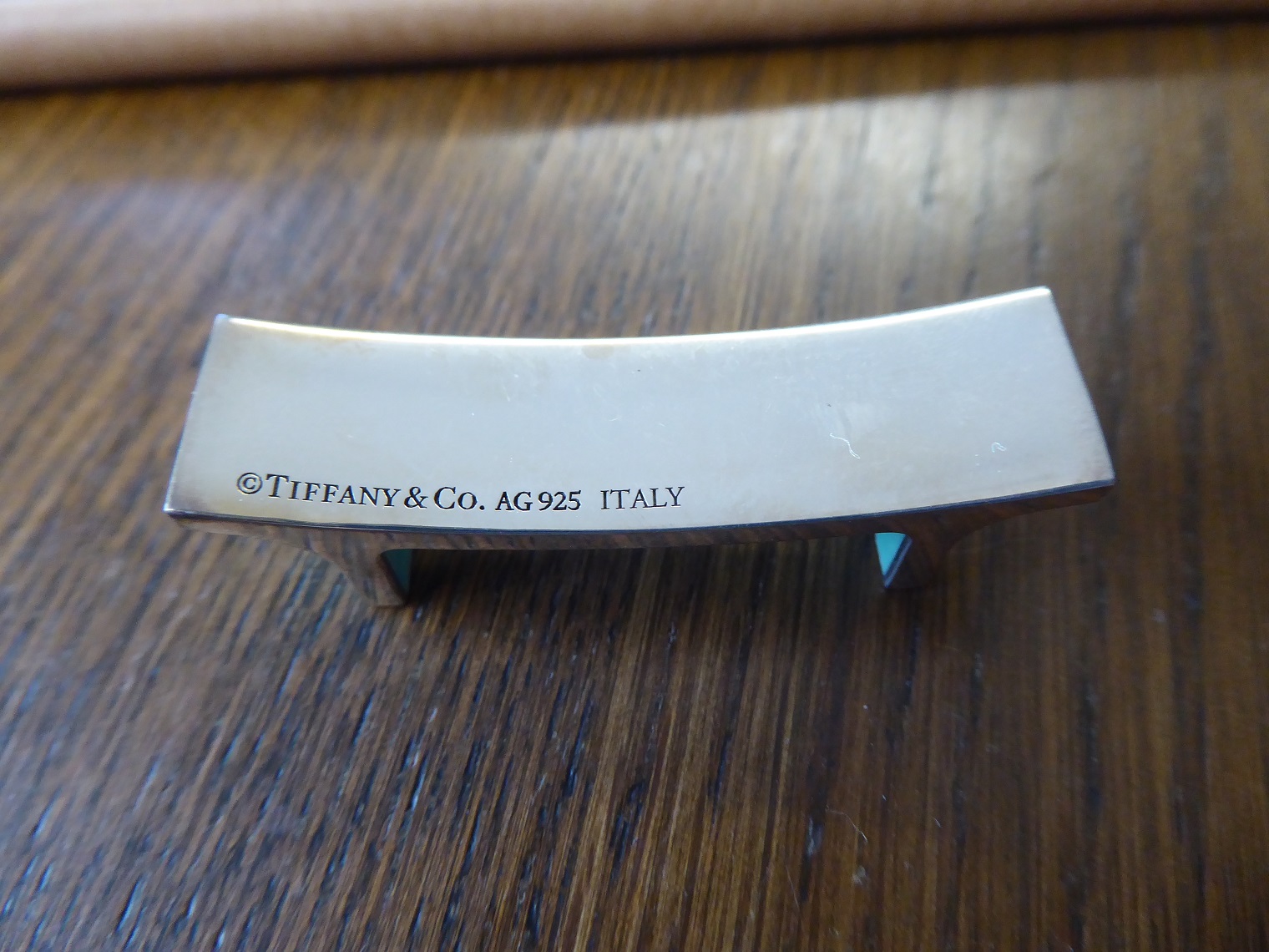 A Tiffany & Co Chopsticks Set & Stand