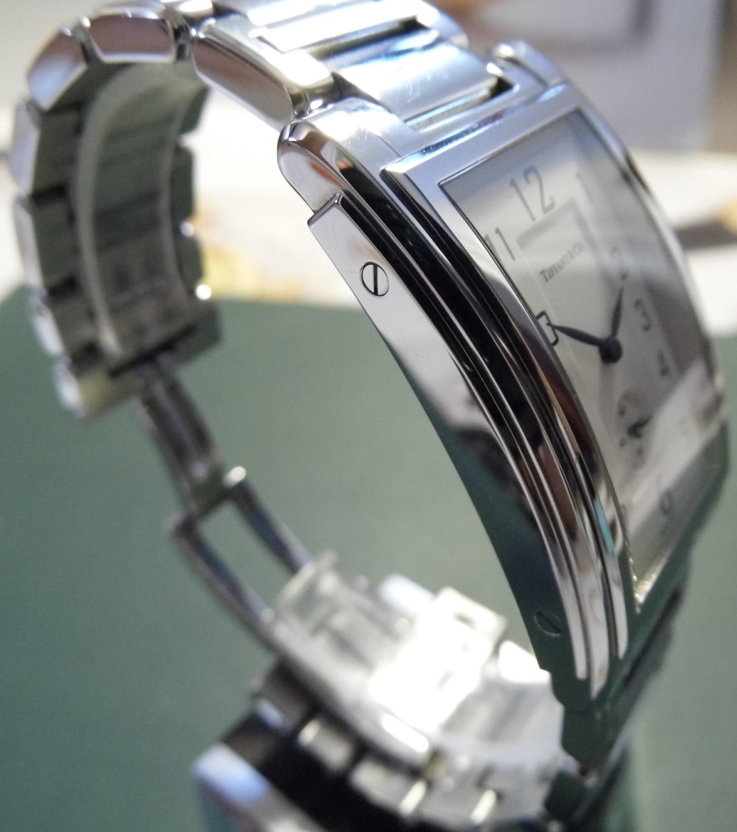 Tiffany & Co Grand Resonator, White Dial, Steel Bracelet