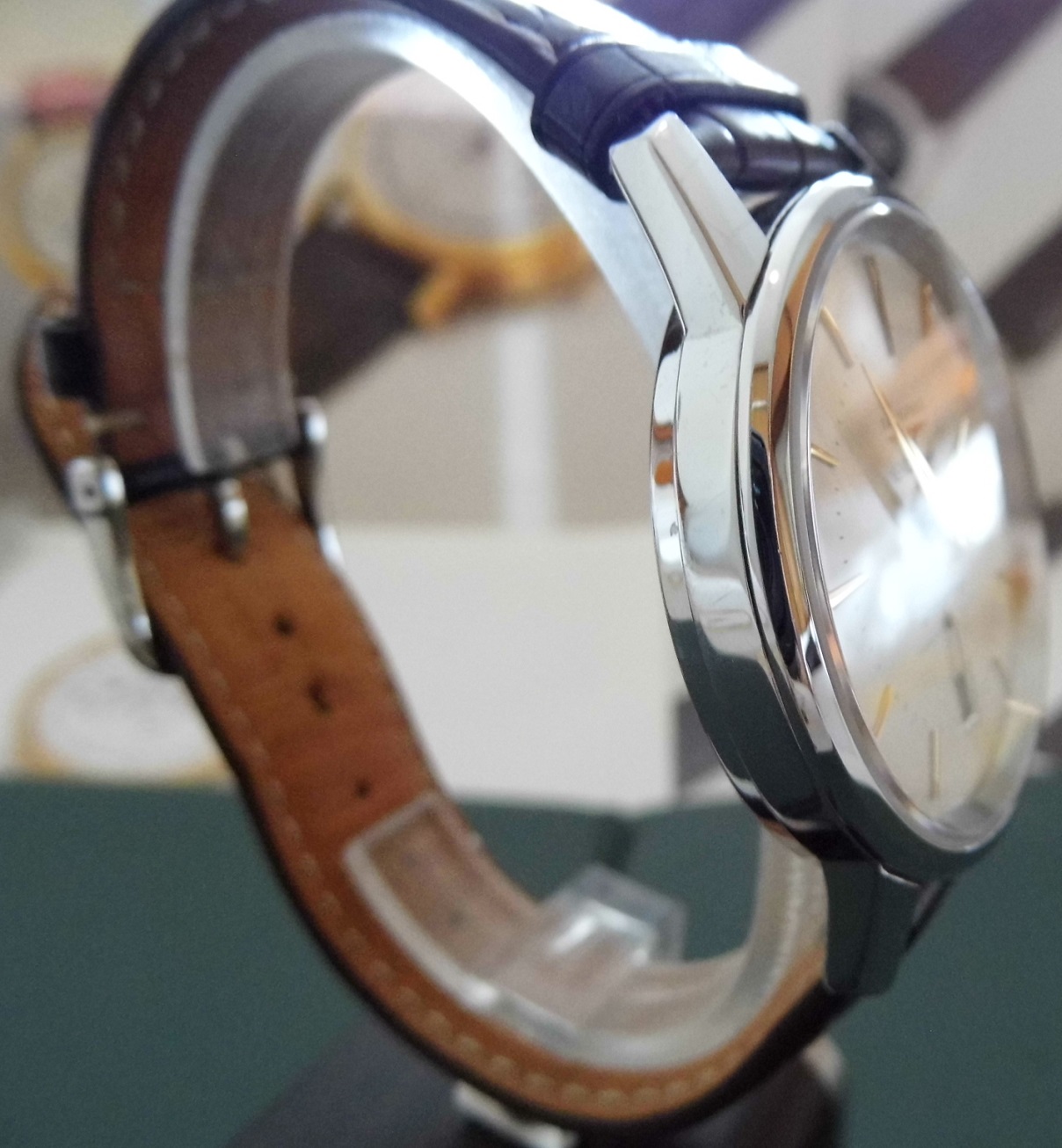 Longines Flagship Heritage, Silver Dial, Leather Strap