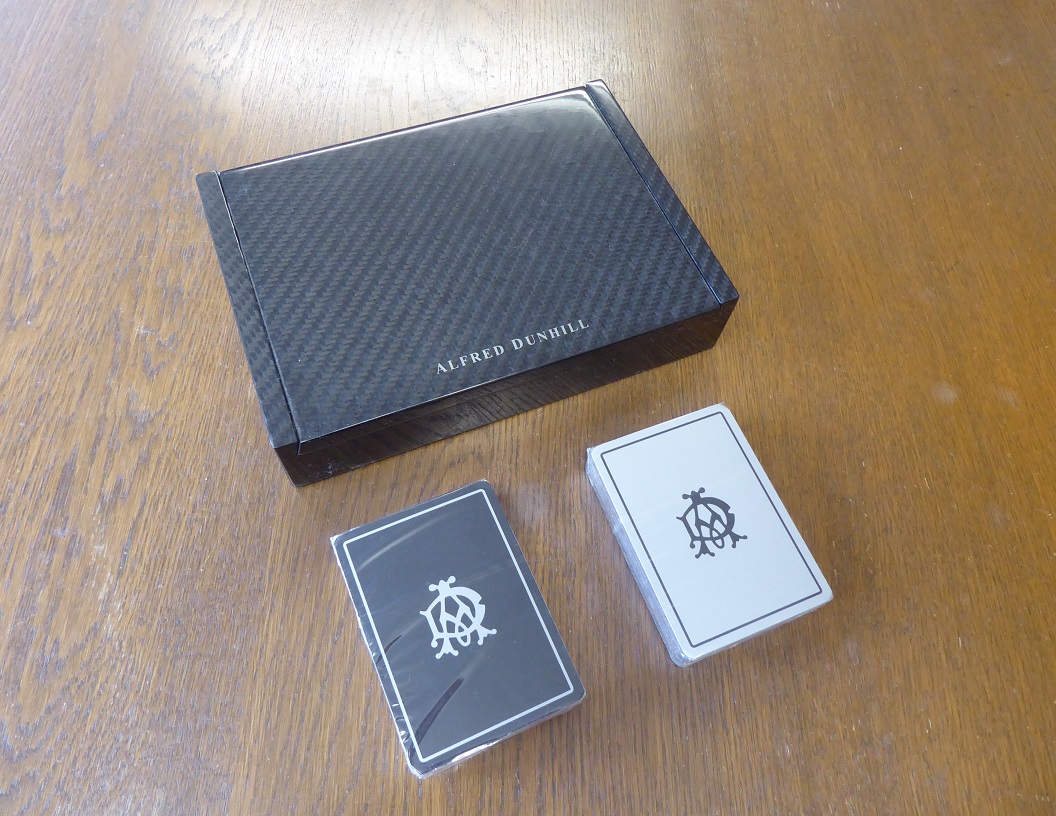 Two Decks Of Alfred Dunhill Playing Cards