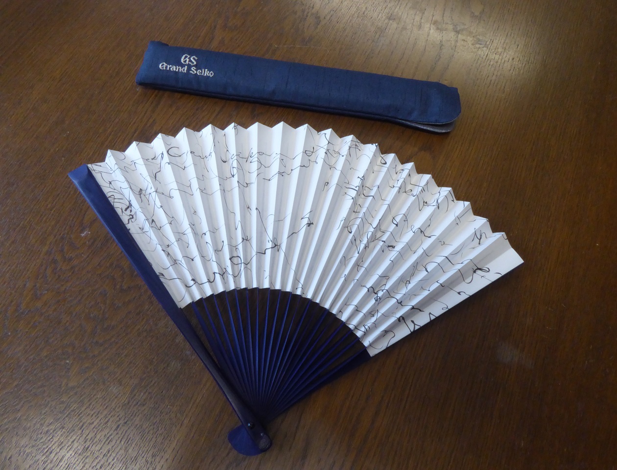 A Grand Seiko Promotional Fan