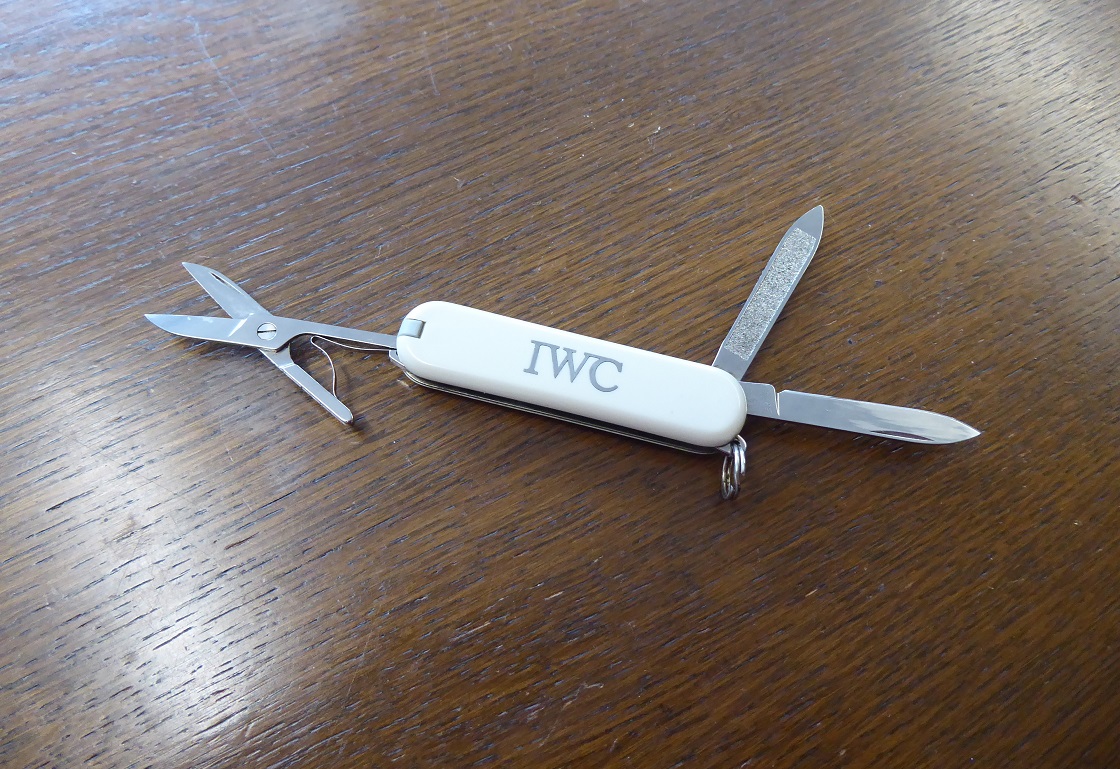 A Victorinox IWC Promotional Swiss Army Knife
