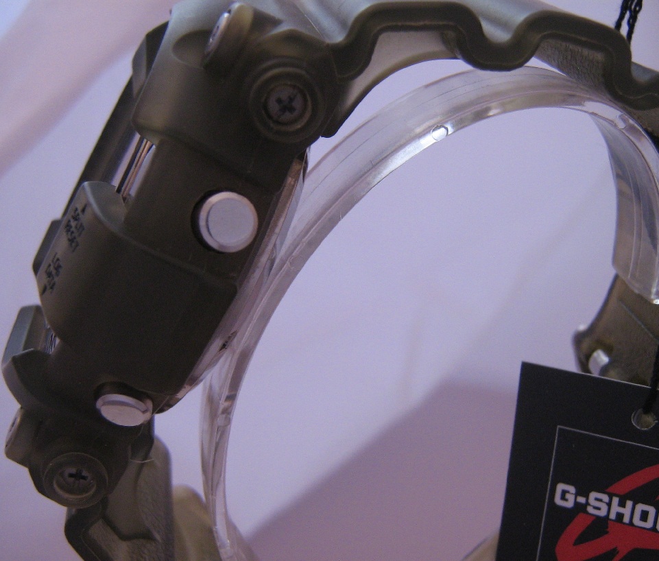 Casio  G Shock Titanium Frogman, Green Case & Strap