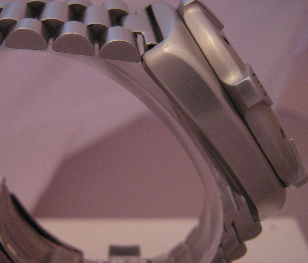 Tag Heuer Super Professional, Black Dial, Steel Bracelet