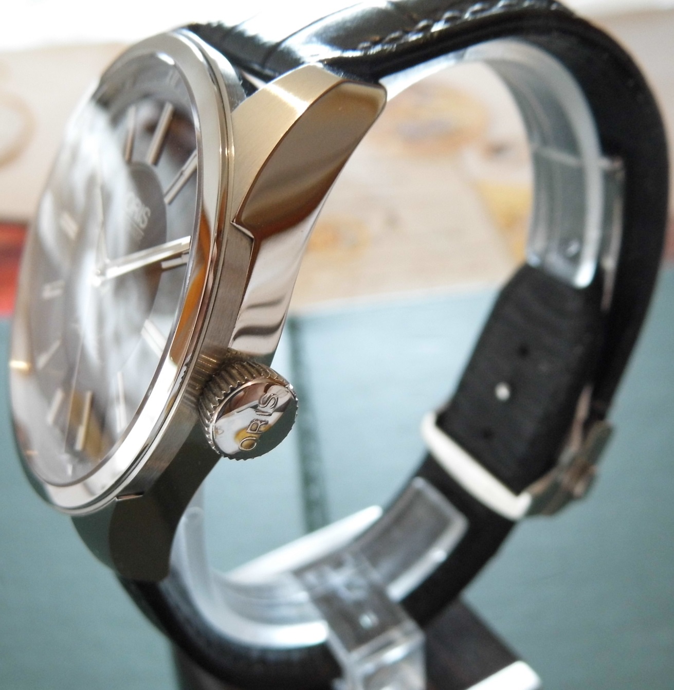 Oris Oscar Peterson Ltd Edition, Black Dial, Leather Strap