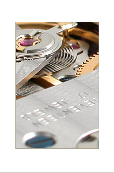 Worldwide GMT Automatic Watch, Silver Dial With Leather Strap