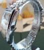 Oris Rectangular Pointer Date, Silver Dial, Stainless Steel Bracelet