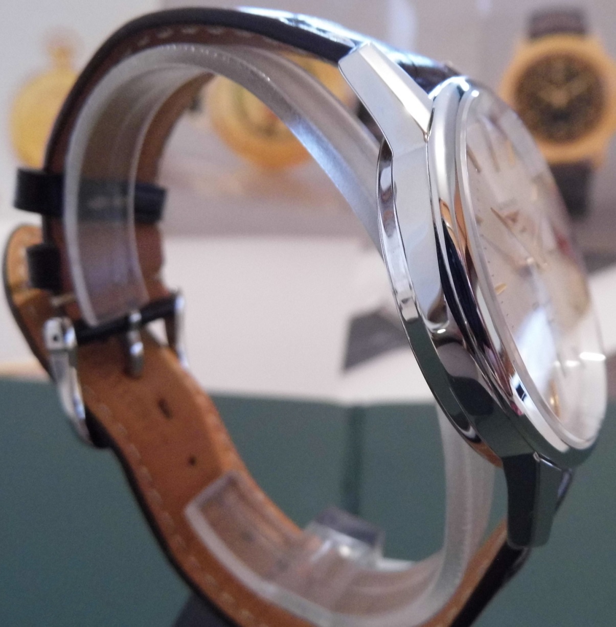 Longines Flagship Heritage, Silver Dial, Leather Strap