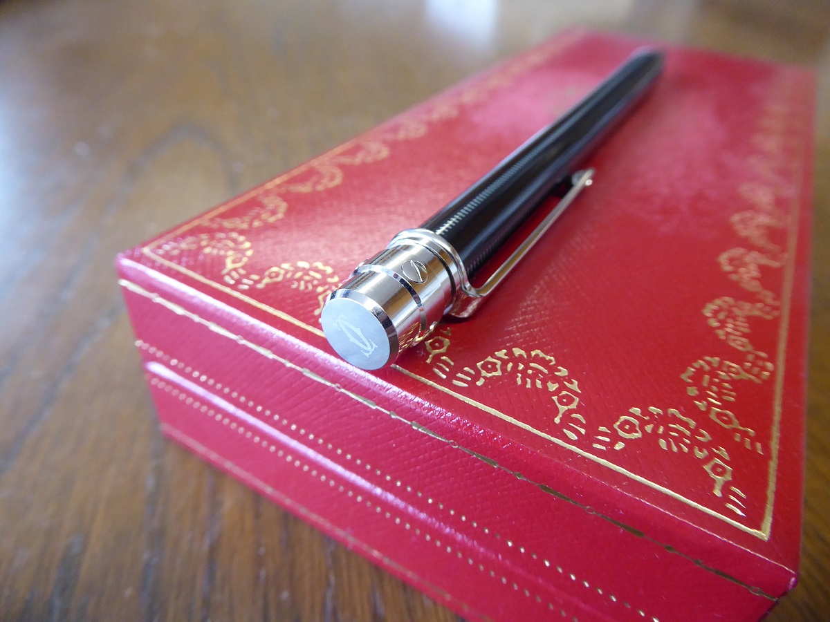 A Santos De Cartier Ballpoint Pen