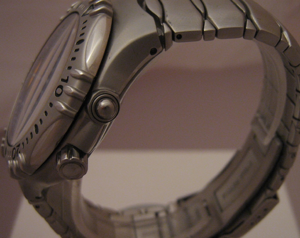 Seiko Giugiaro 200M Diver, Orange Dial, Steel Bracelet