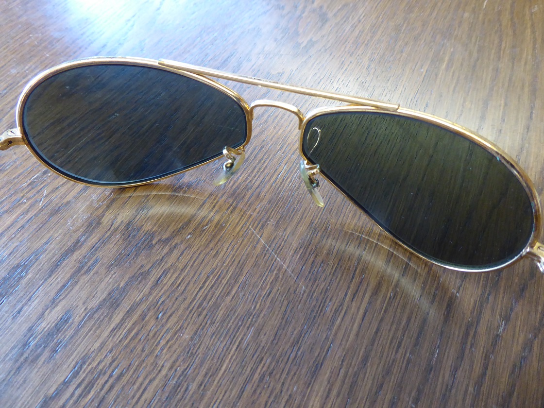 Ray Ban Air Boss Gold Sunglasses