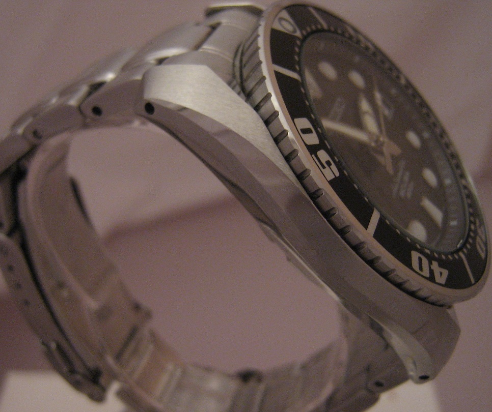 Seiko Scuba Prospex Sumo, Black Dial, Steel Bracelet