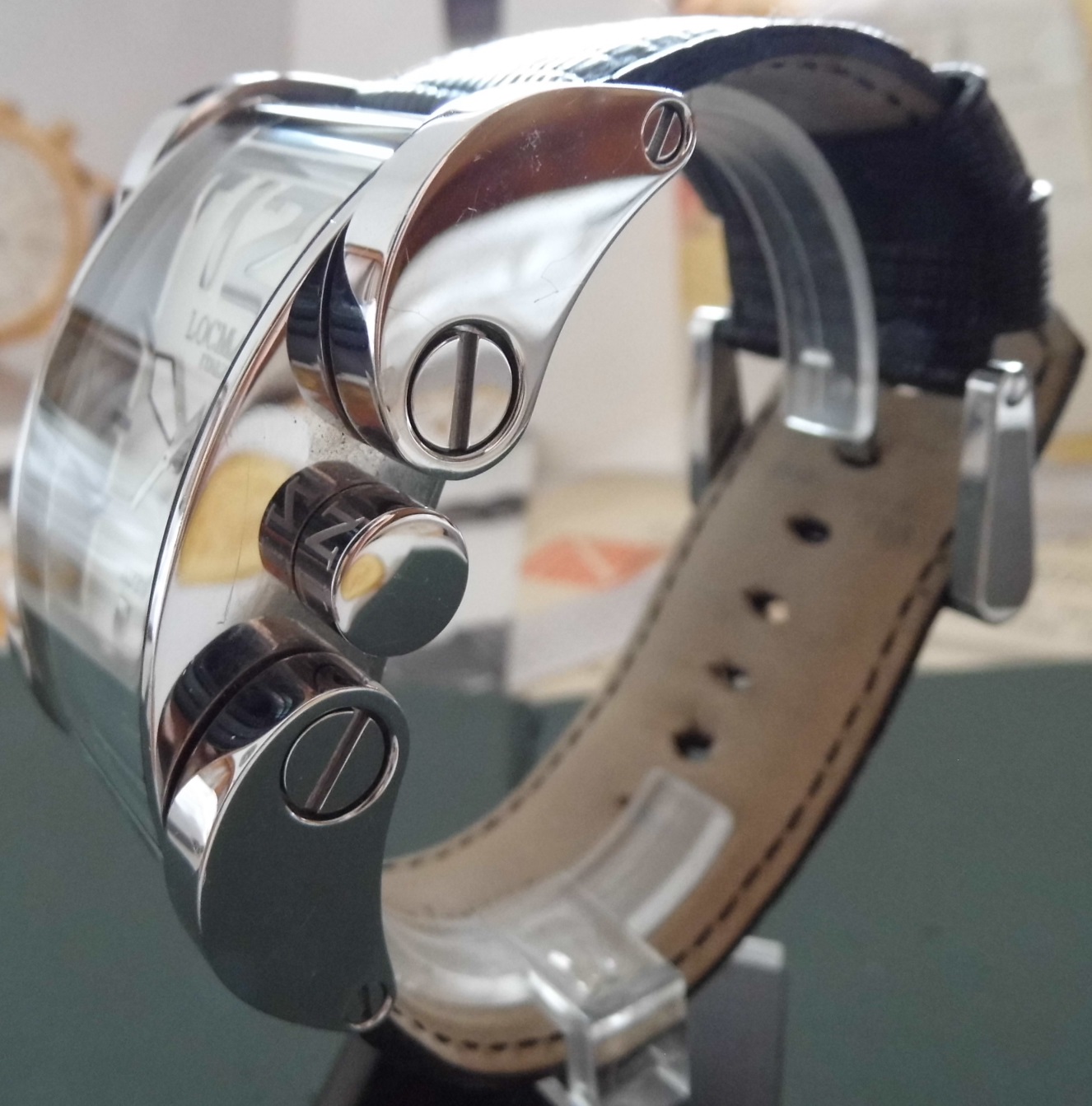 Locman Latin Lover Swiss Automatic, Silver Dial, Strap