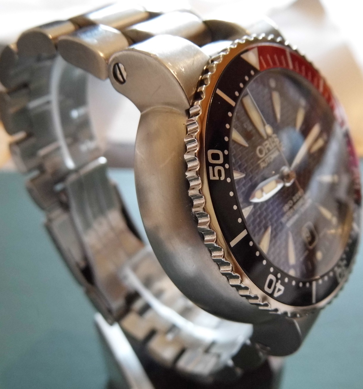 Oris TT1 Divers Titanium, Black Dial, Titanium Bracelet & Strap